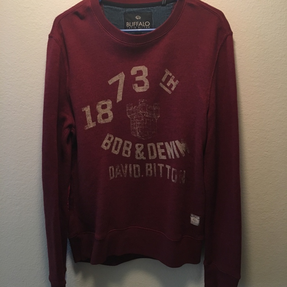 Buffalo Sweater with shoulder pads